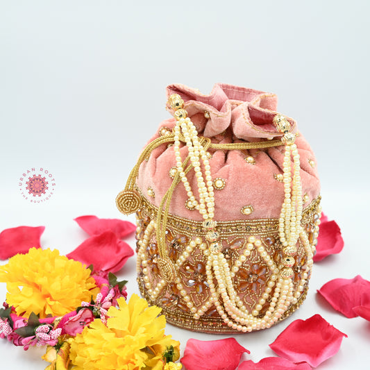 Festive Hand Potli / Hand Purse - Urban Roots