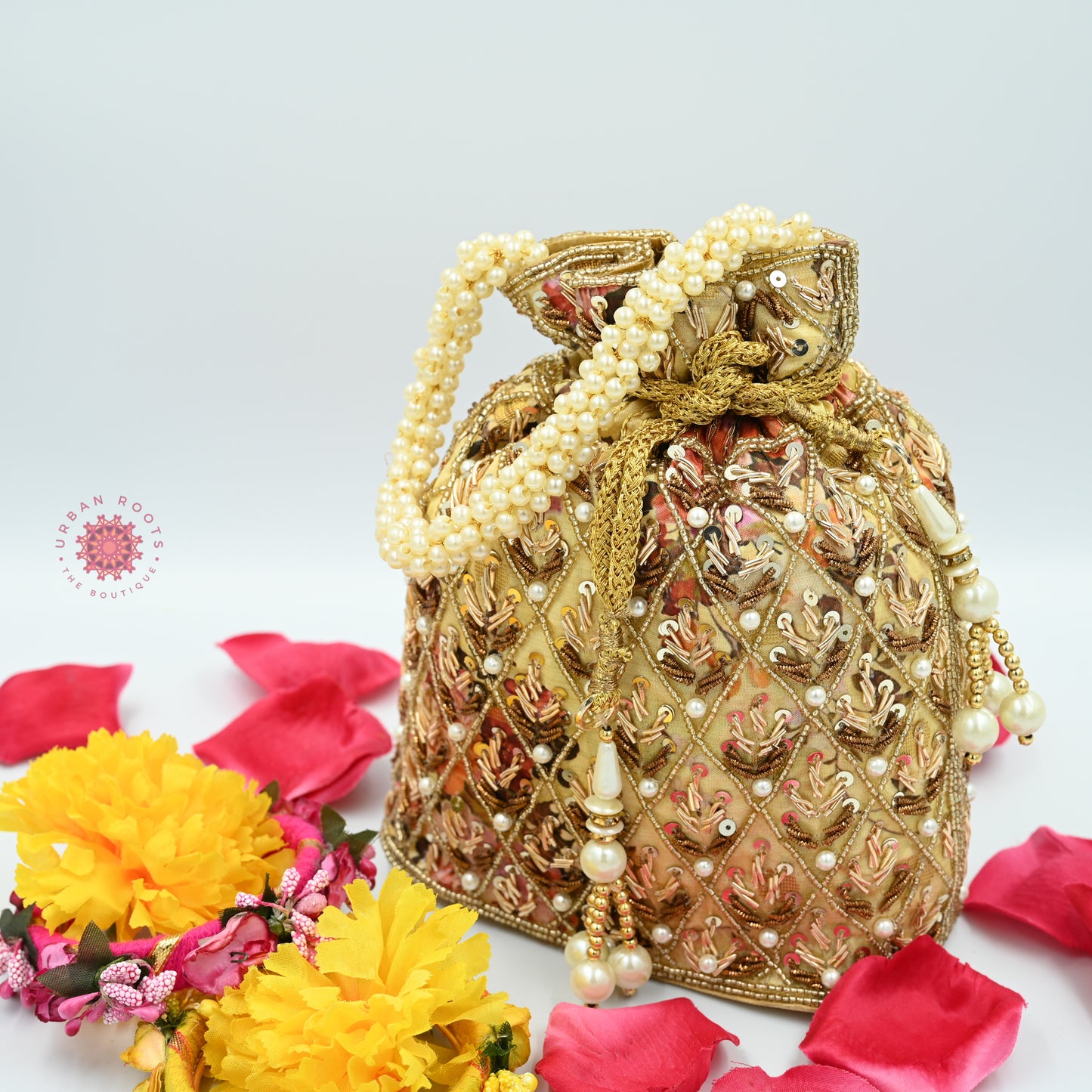 Festive Hand Potli / Hand Purse - Urban Roots