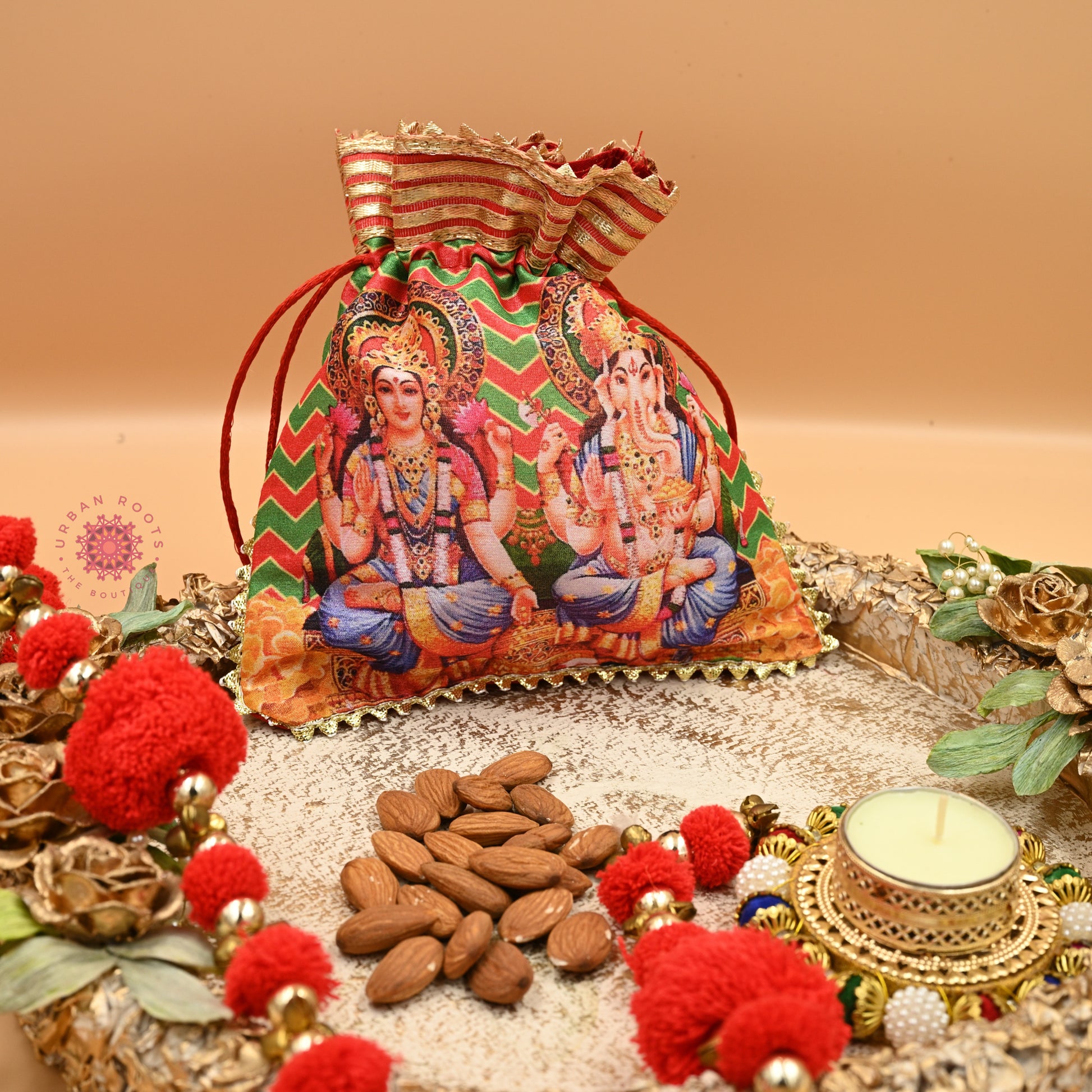 Lakshmi Ganpati Gifting Potli - Urban Roots