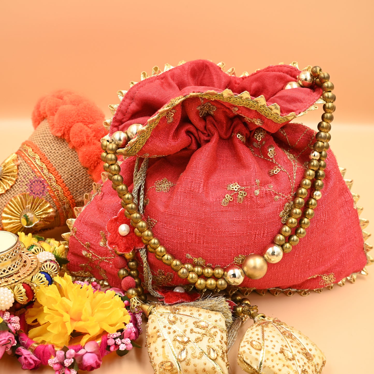 Festive Hand Potli / Hand Purse - Urban Roots