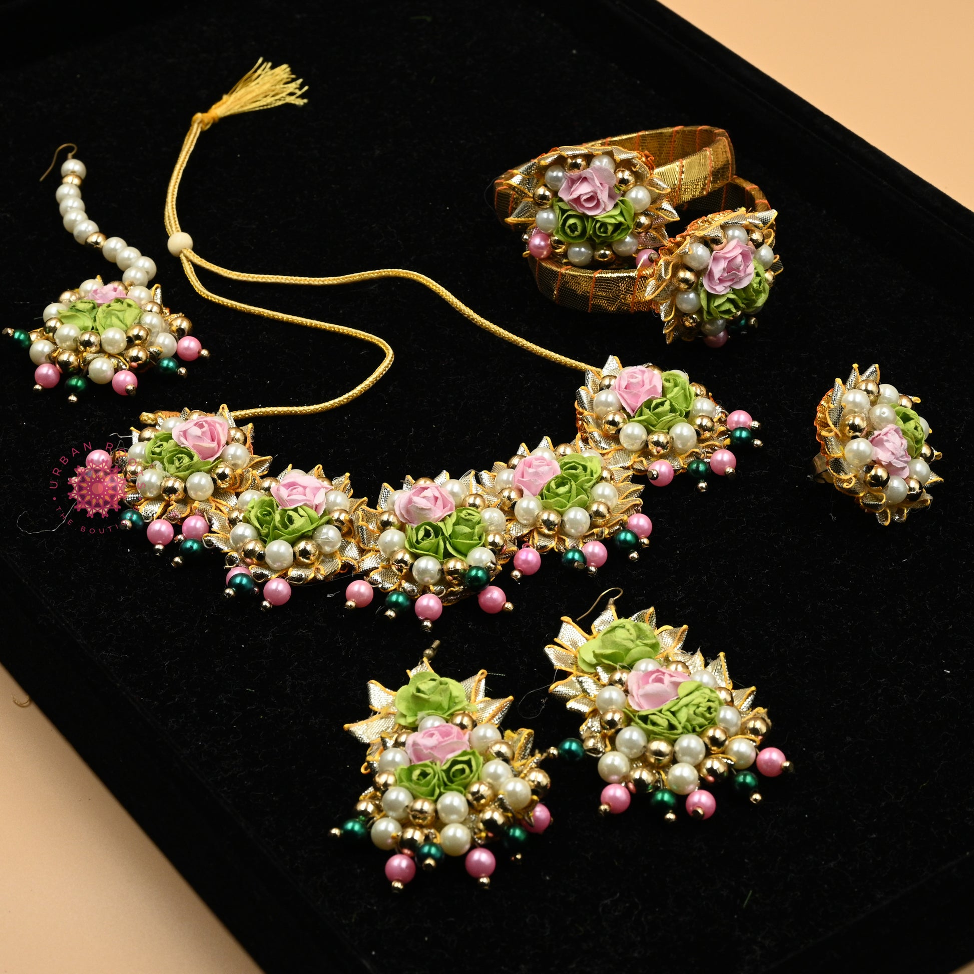 Gota Floral Jewellery Set - Urban Roots