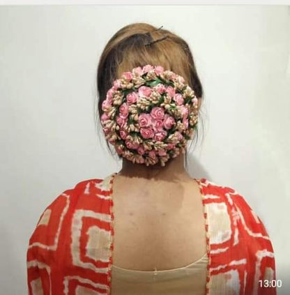 Hair Bun Gajra Floral Artificial Juda Accessory - Urban Roots