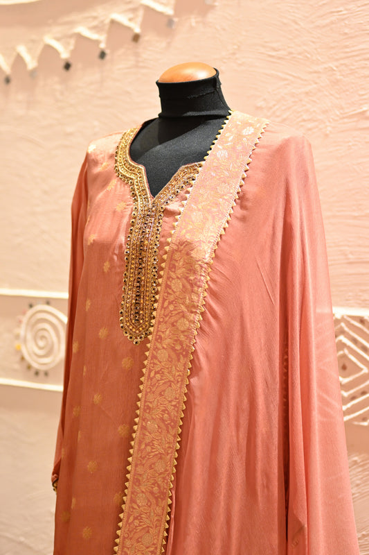 Festive Suit With Georgette Dupatta - Urban Roots