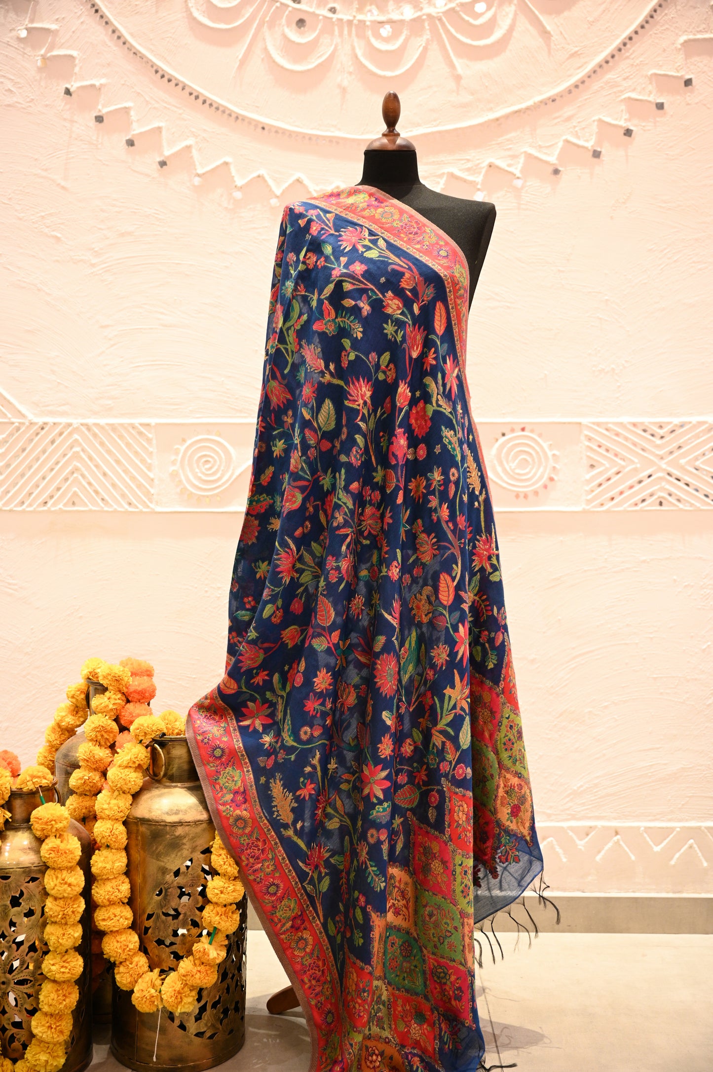 Pure Patola Silk Dupatta - Urban Roots