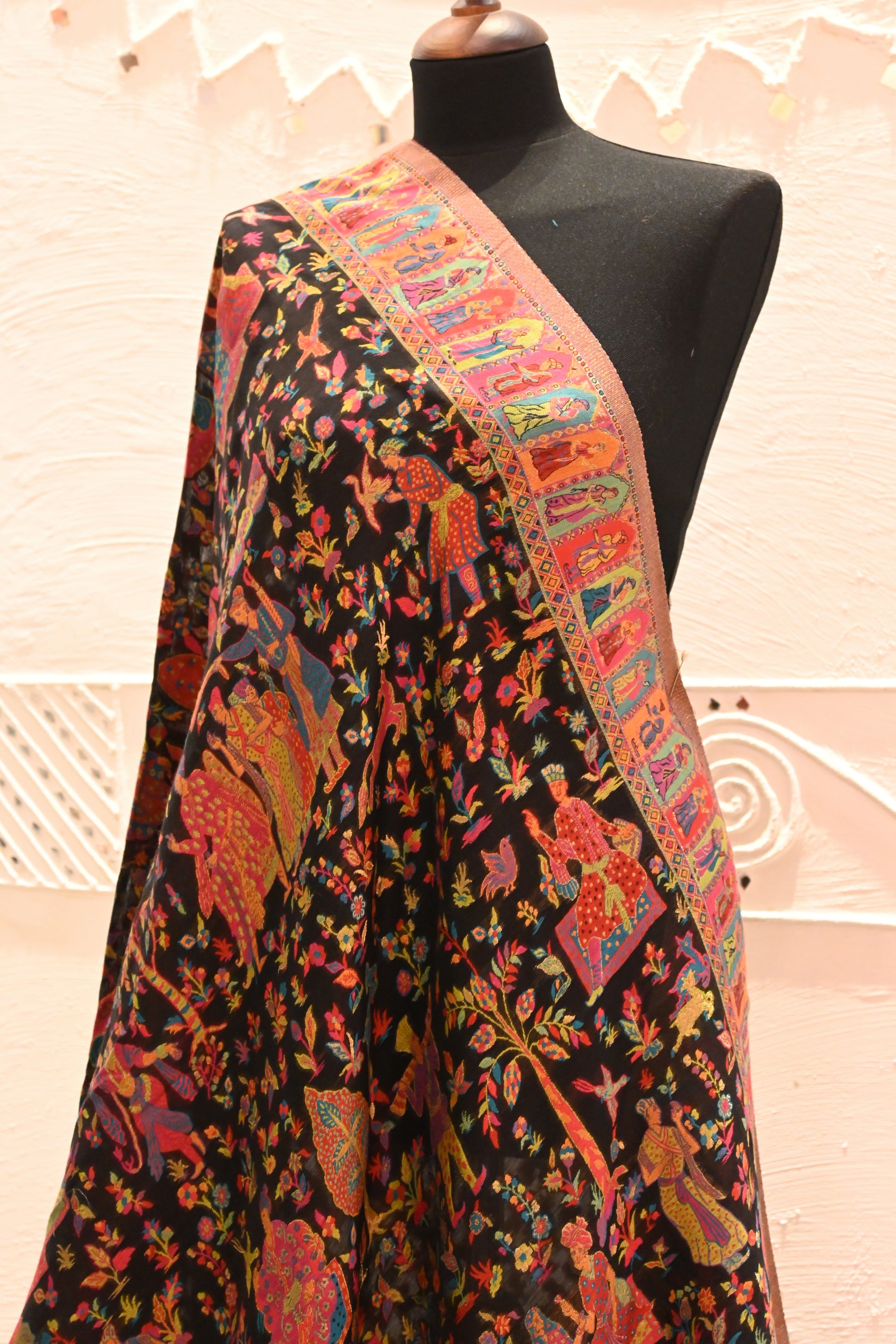 Pure Patola Silk Dupatta - Urban Roots